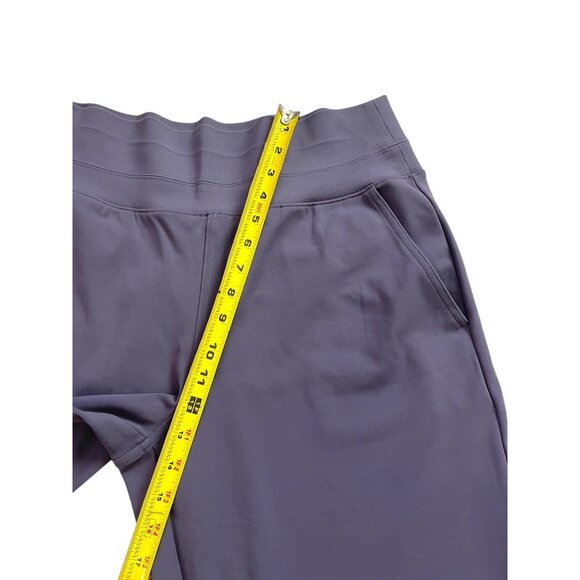 Athleta Venice Flare Pant Nightfall Purple Yoga Lounge Comfortable Activewear L - Picture 6 of 10